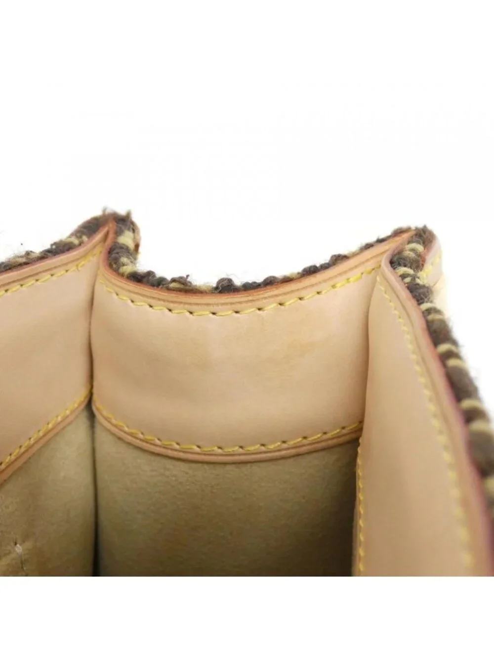 Louis Vuitton Monogram Tweed Tweedy Zip Bag Vintage - Picture 10 of 10